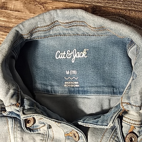 Cat and Jack Jean Jacket - Picture 3 of 3